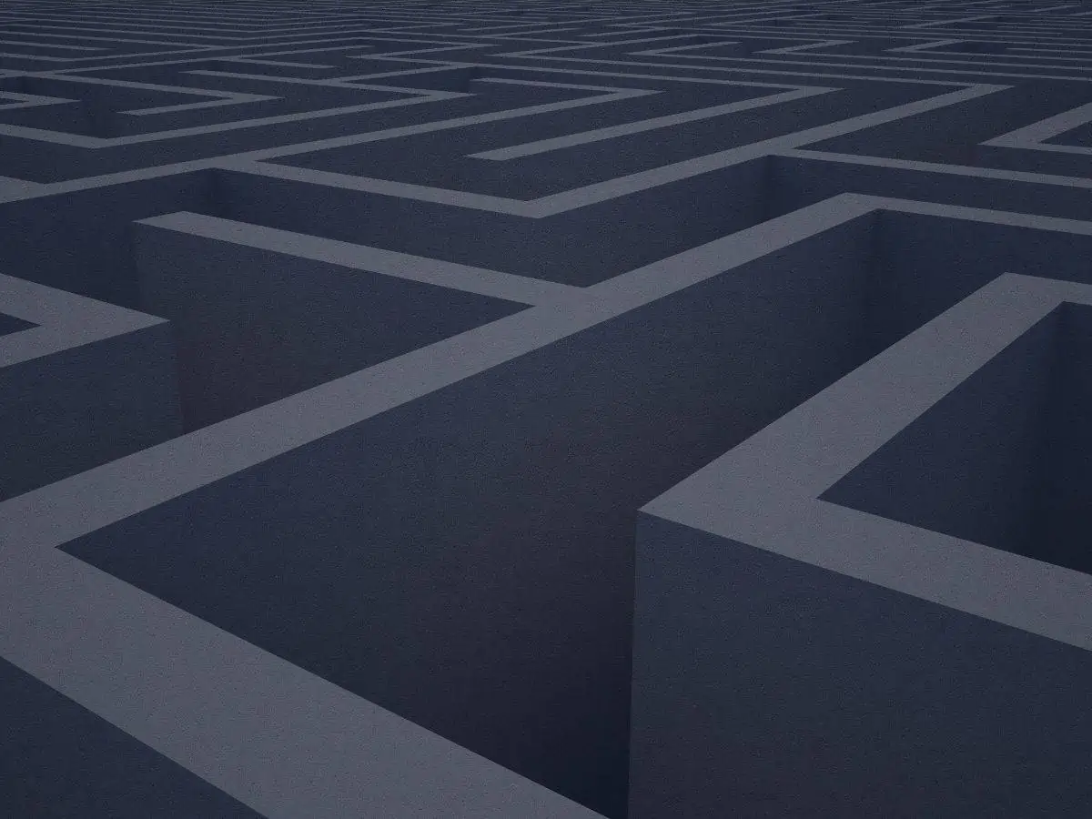 Executive Search Blog Maze Background