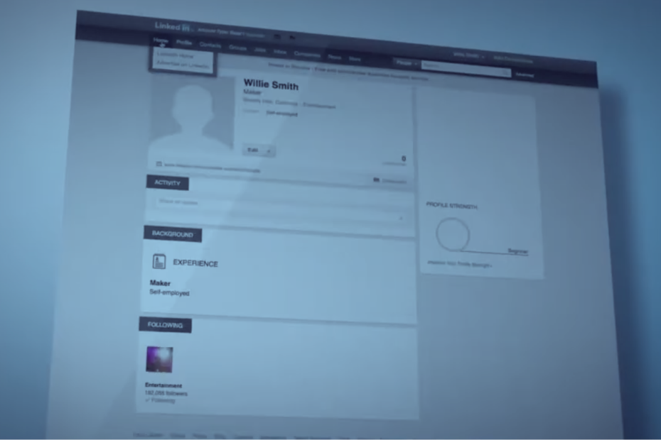 LinkedIn Illustration