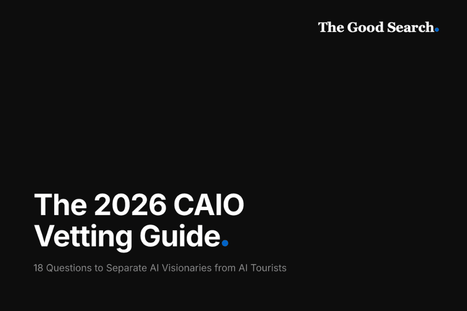 Image of the Chief AI Officer Vetting Guide