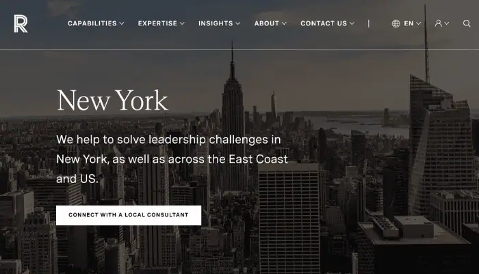 image of Russell Reynolds New York Page