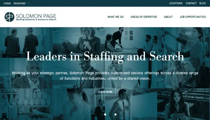 image of Solomon Page home page