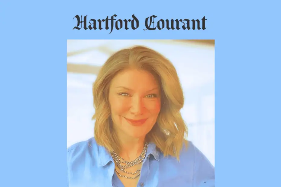 Photo of Krista Brdford CTO Hartford Courant Article